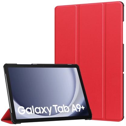 Trifold Smart Flip Cover for Galaxy Tab A9 Plus (11.0 inch) – S Pen Slot Included