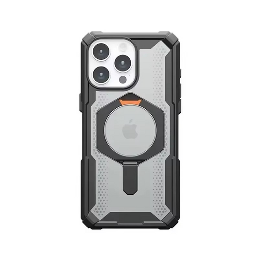 iPhone 15 Pro UAG Plasma XTE Series Rugged MagSafe Case with Metal Kickstand