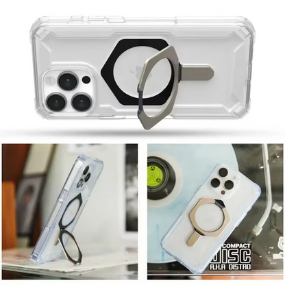 iPhone 16 Pro Max UAG Plasma XTE Series Rugged MagSafe Case with Metal Kickstand