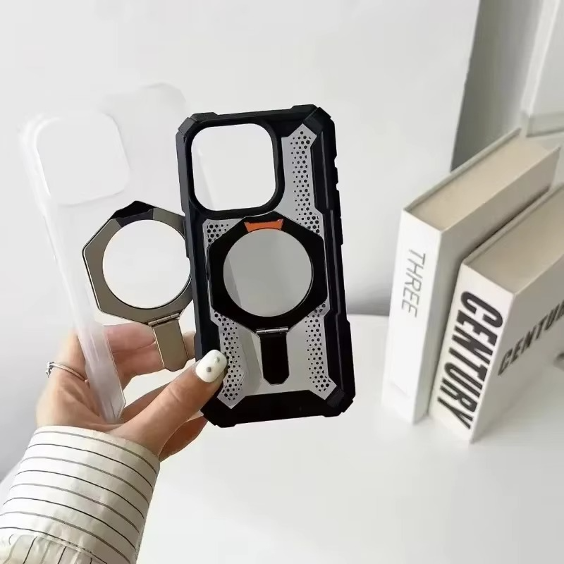 iPhone 16 UAG Plasma XTE Series Rugged MagSafe Case with Metal Kickstand