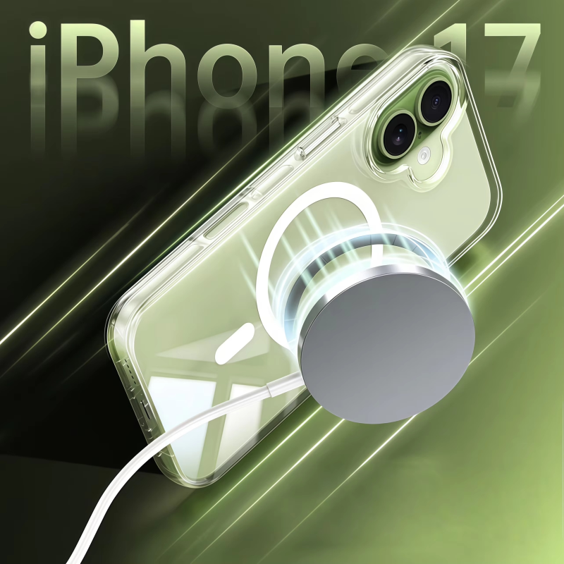 iPhone 17 Anti-Yellow Magsafe Clear Case