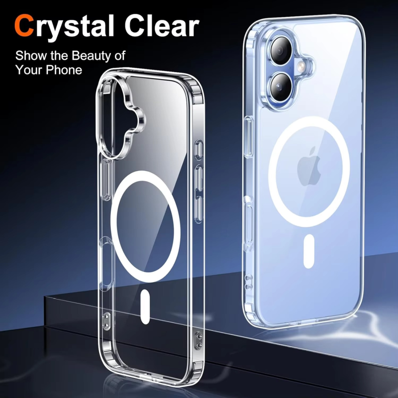 iPhone 17 Anti-Yellow Magsafe Clear Case