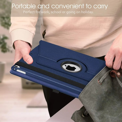 360° Rotating Premium PU Leather Case for iPad 9.7-inch (5th/6th Gen)