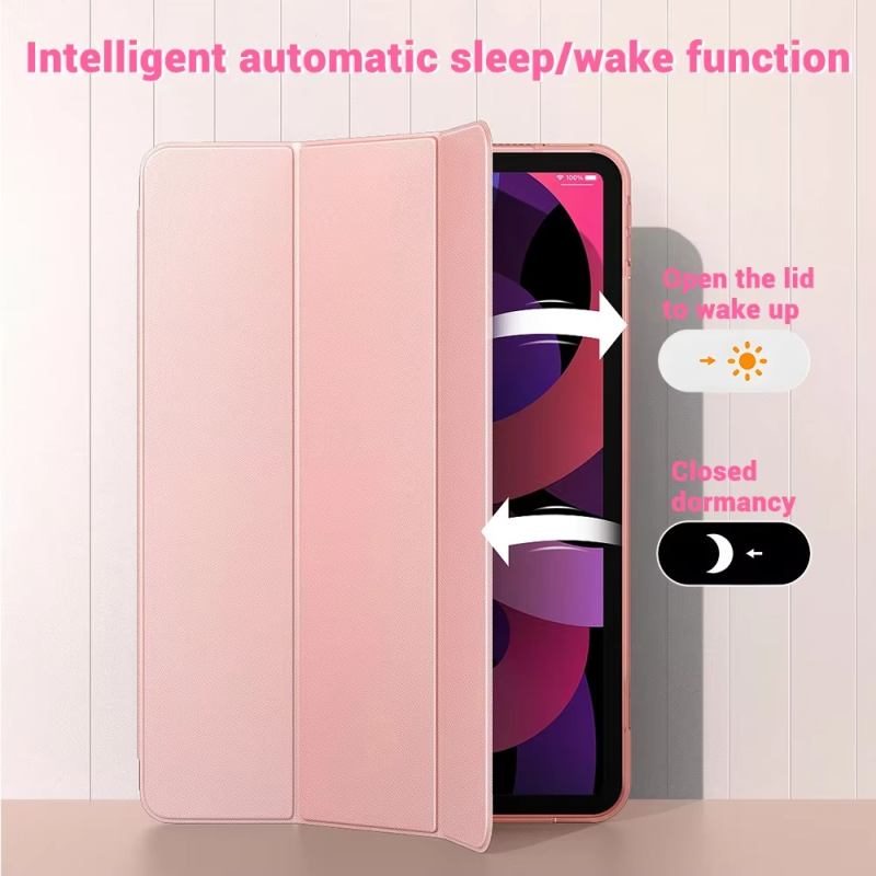 Trifold Smart Flip Cover for iPad 9.7-inch (5th/6th Gen) – Pencil Slot Included