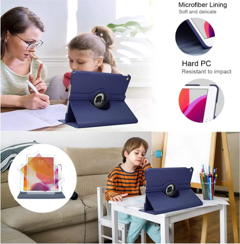 360° Rotating Premium PU Leather Case for iPad Pro 12.9-inch (2nd gen)