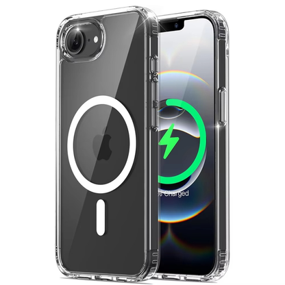 iPhone 16E Anti-Yellow Magsafe Clear Case