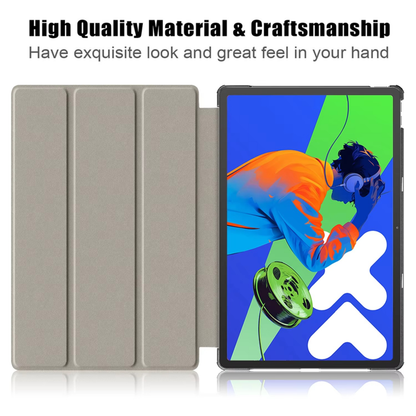 Trifold Smart Flip Cover for Lenovo Idea Tab Pro 12.7" – Pen Slot Included