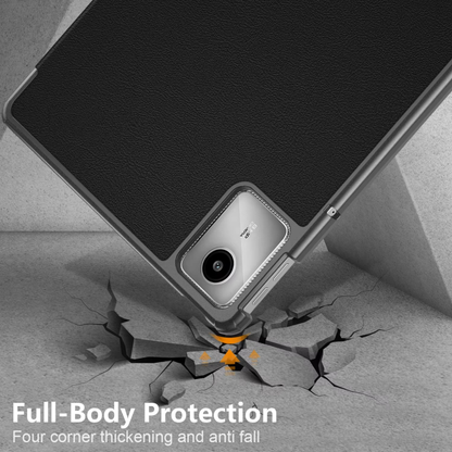 Trifold Smart Flip Cover for Lenovo M11, 11 Inch,  – Pen Slot Included
