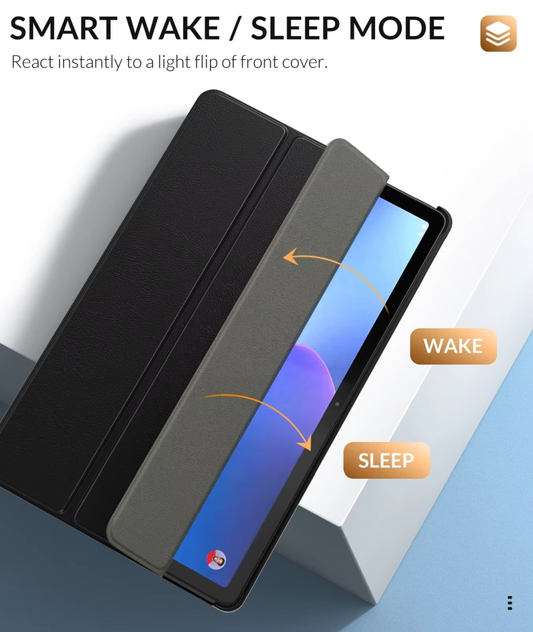 Trifold Smart Flip Cover for Lenovo Tab P11 (2nd Gen) 11.5 Inch – Pencil Slot Included