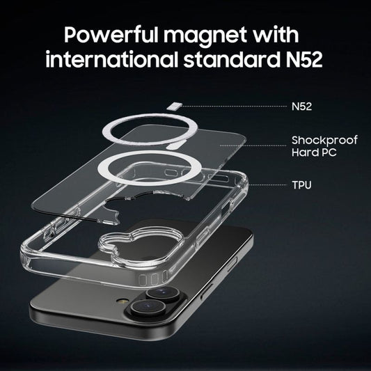 iPhone 16 Plus Anti-Yellow Magsafe Clear Case