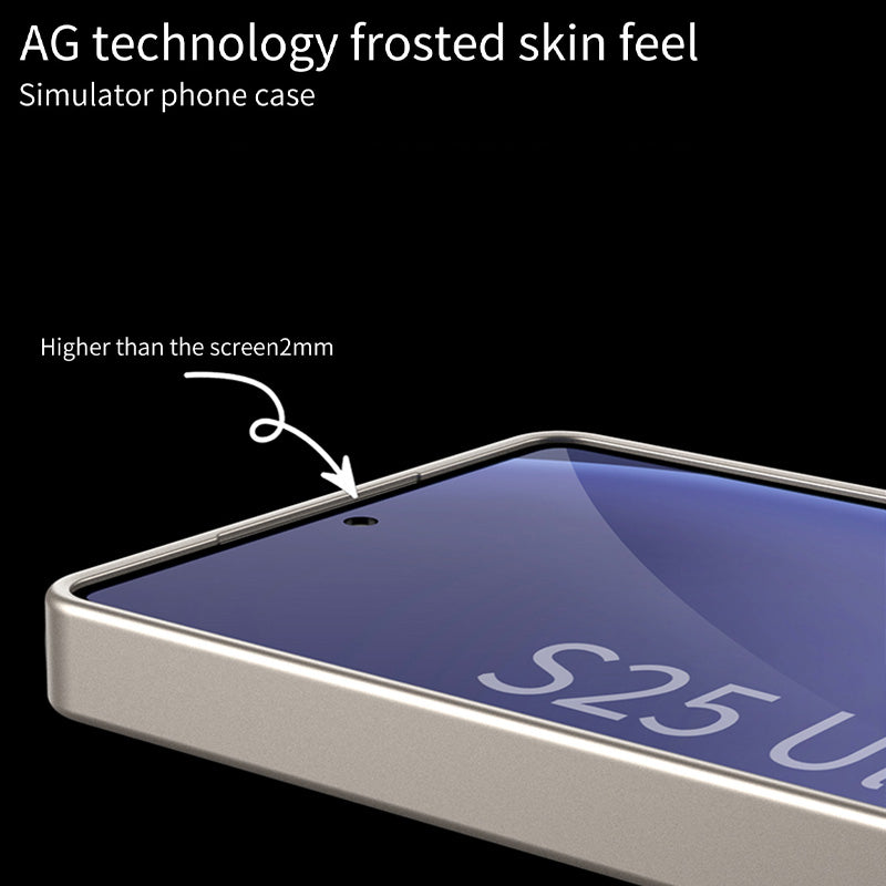 Samsung Galaxy S25 Ultra Skin Feel Matte Slim Protective Case