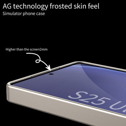 Samsung Galaxy S25 Ultra Skin Feel Matte Slim Protective Case