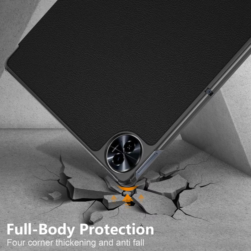 Trifold Smart Flip Cover for Realme Pad 2 Lite, 10.95 Inch – Pencil Slot Included