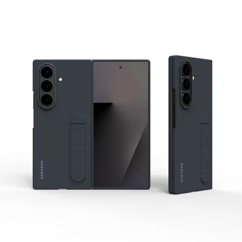 Samsung Galaxy Z Fold7 Premium Silicone Stand Case