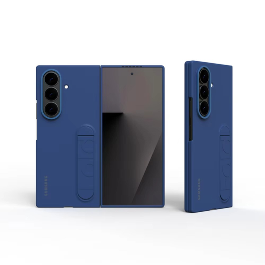 Samsung Galaxy Z Fold7 Premium Silicone Stand Case