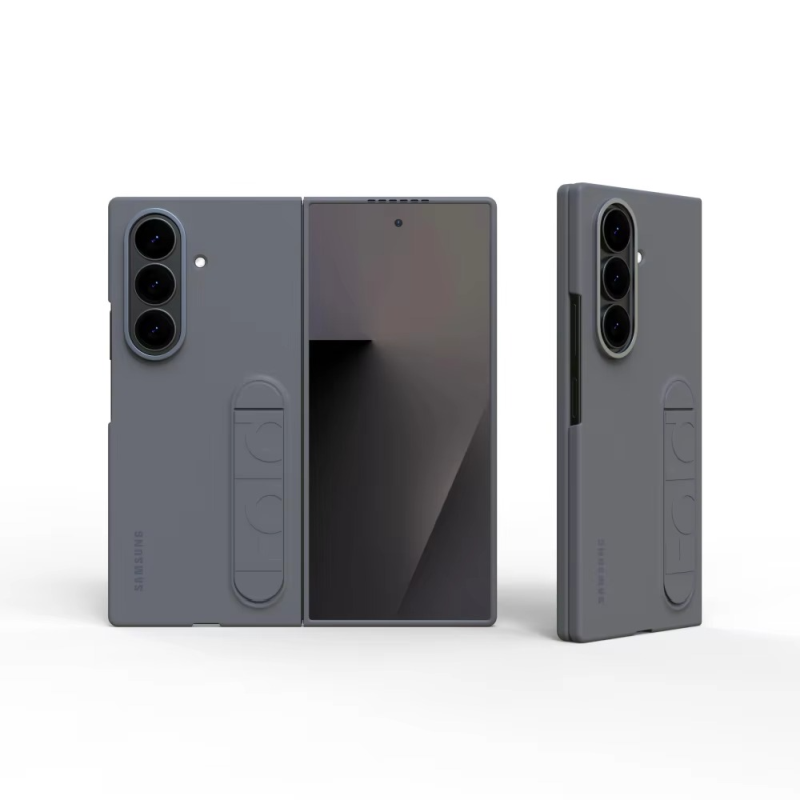Samsung Galaxy Z Fold7 Premium Silicone Stand Case