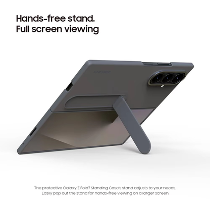 Samsung Galaxy Z Fold7 Premium Silicone Stand Case