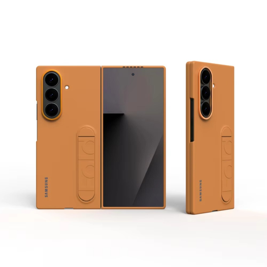 Samsung Galaxy Z Fold7 Premium Silicone Stand Case