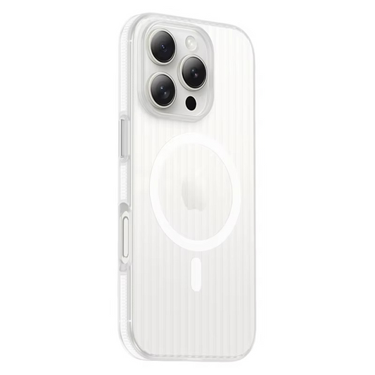 iPhone 16 Pro Slim Corrugated Frosted MagSafe Case