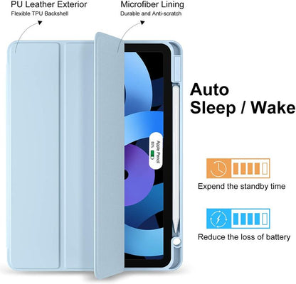 Trifold Smart Flip Cover for iPad Mini 8.3-inch – Pencil Slot Included