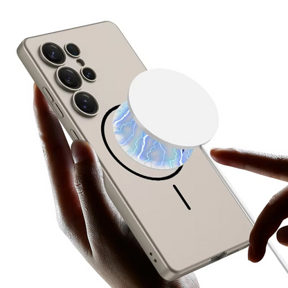 Galaxy S25 Ultra Slim Matte Magnetic MagSafe Back Cover